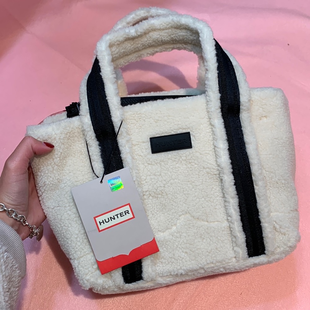 Hunter Sherpa Crossbody Mini Tote BRAND NEW